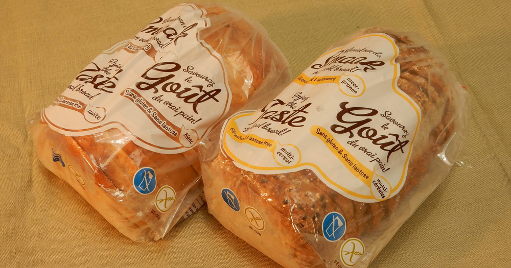 Gluten -en lactosevrij meergranen brood gluten free