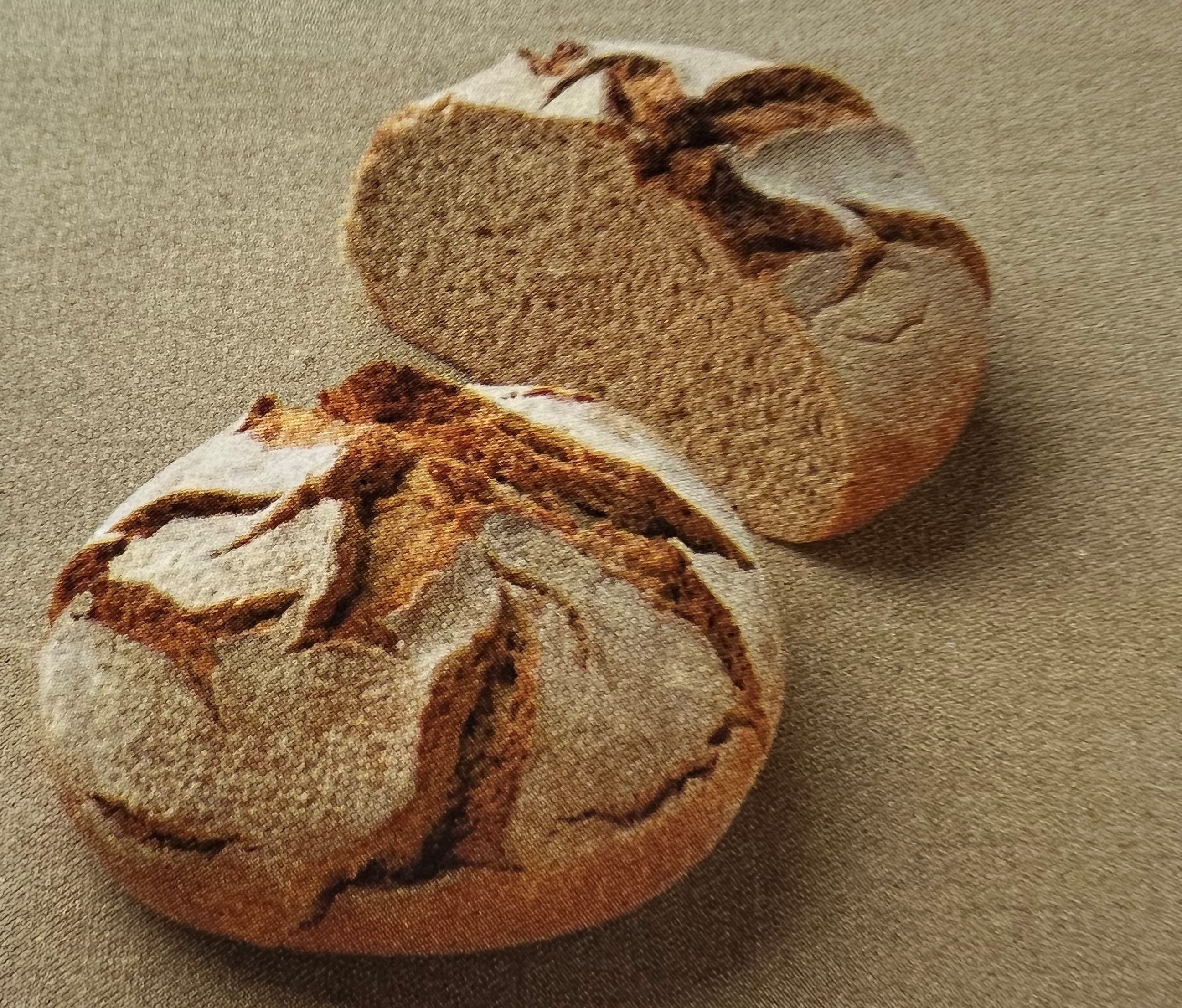 Rond roggebrood