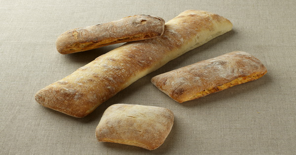 Ciabatta snack fully baked 