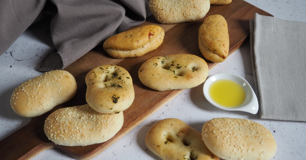 Mini focaccia mix