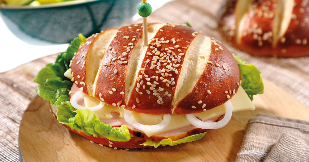 Bretzel Burgerbroodje 