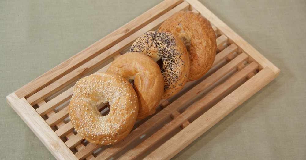 English bagels fully baked nature