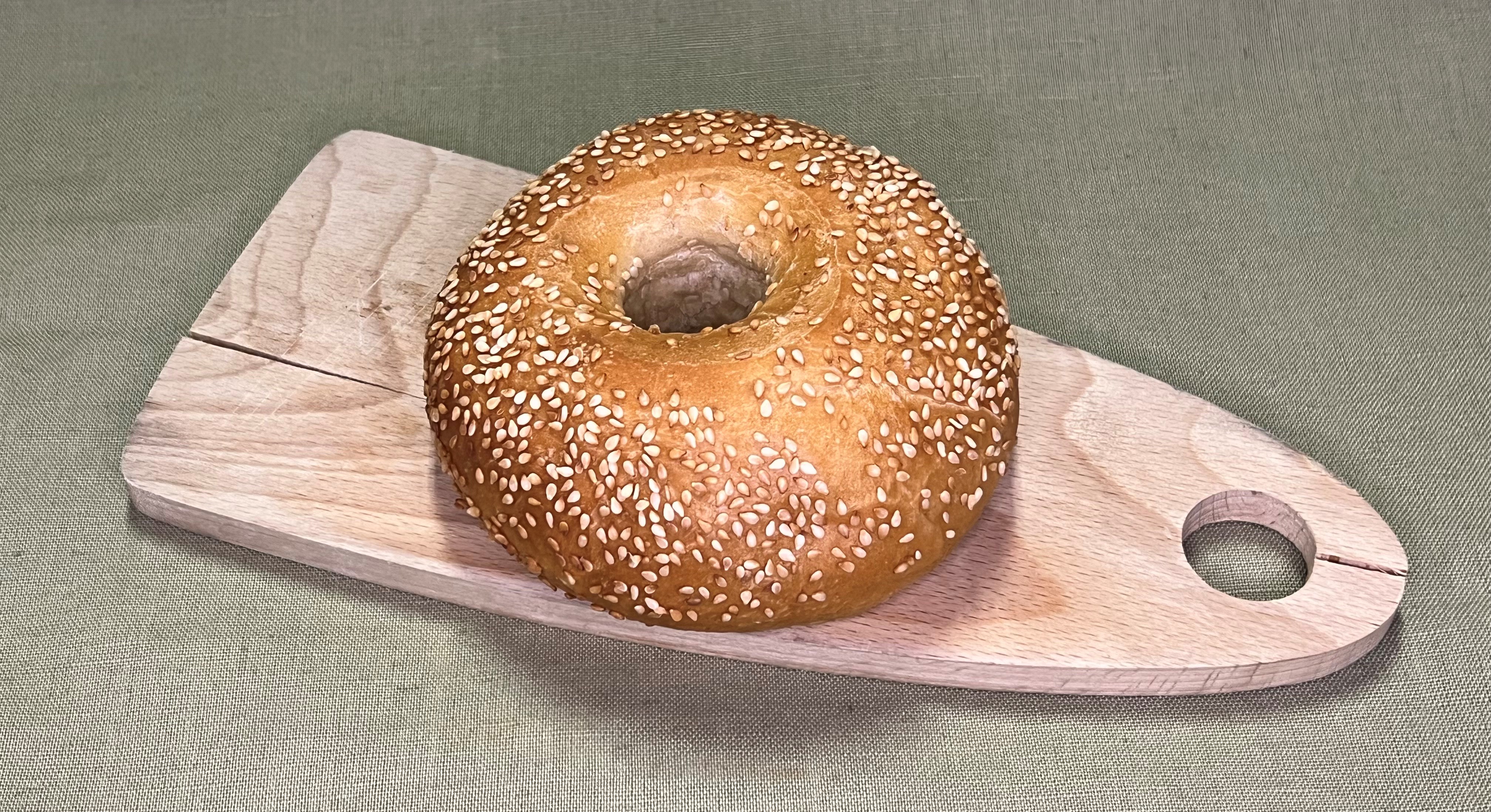 Maxi soft bagel fully baked sésame