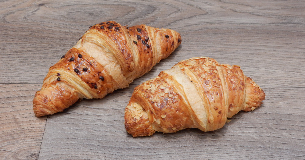 Hazelnoot choco croissant