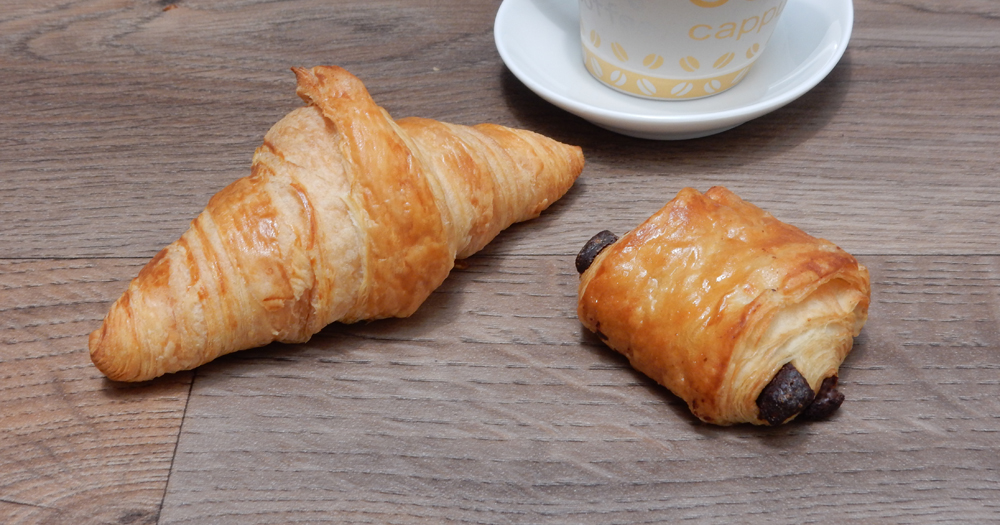 Mini pain chocolat bio 20 % beurre 