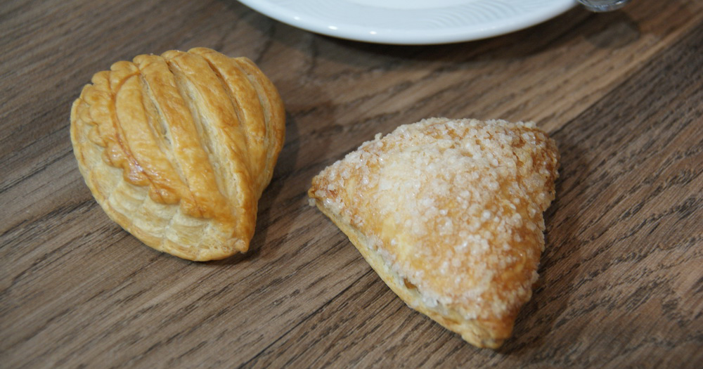 Mini chausson feuilleté aux pommes 