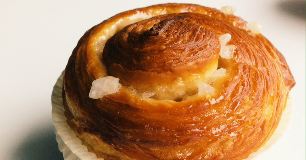 Brioche feuilletée sucrée