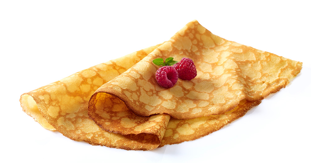 Crêpe gourmande sucrée 