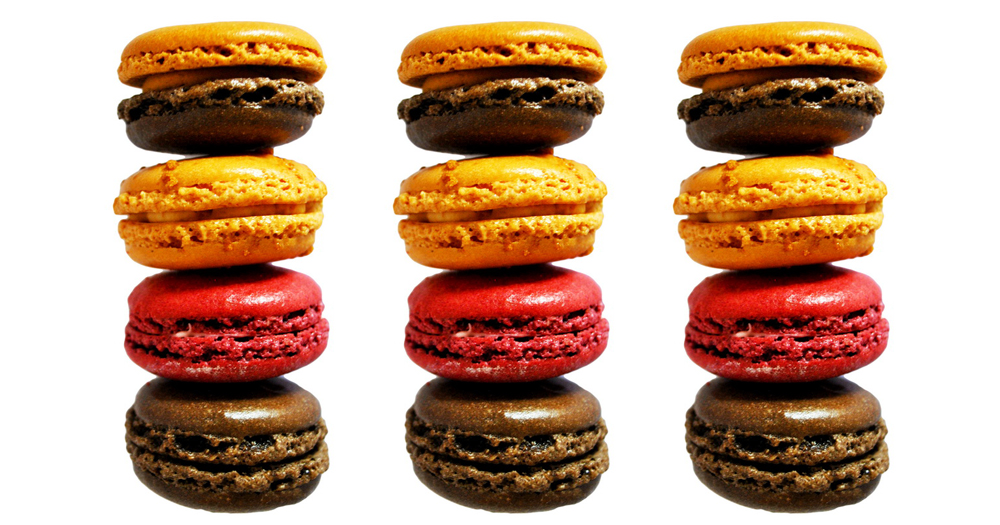 Assortiment mini macarons Belges