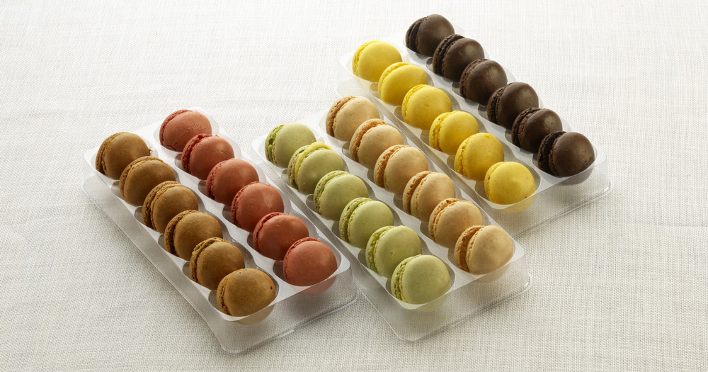 Assortiment mini macarons classiques 