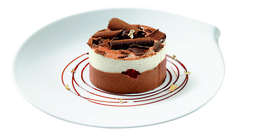 Duo de chocolat au confit de griottes