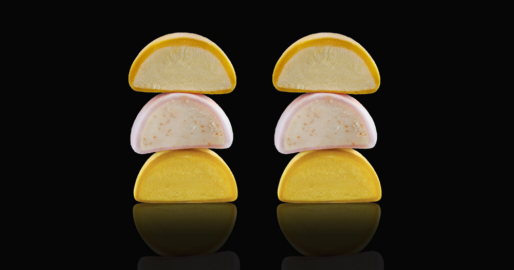 Assortiment mochi ijs