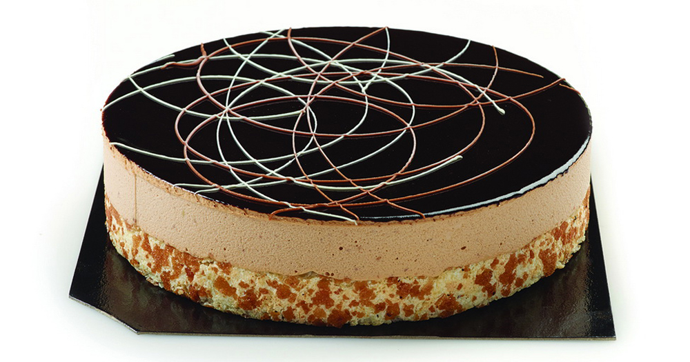 Duo van chocolade bavarois