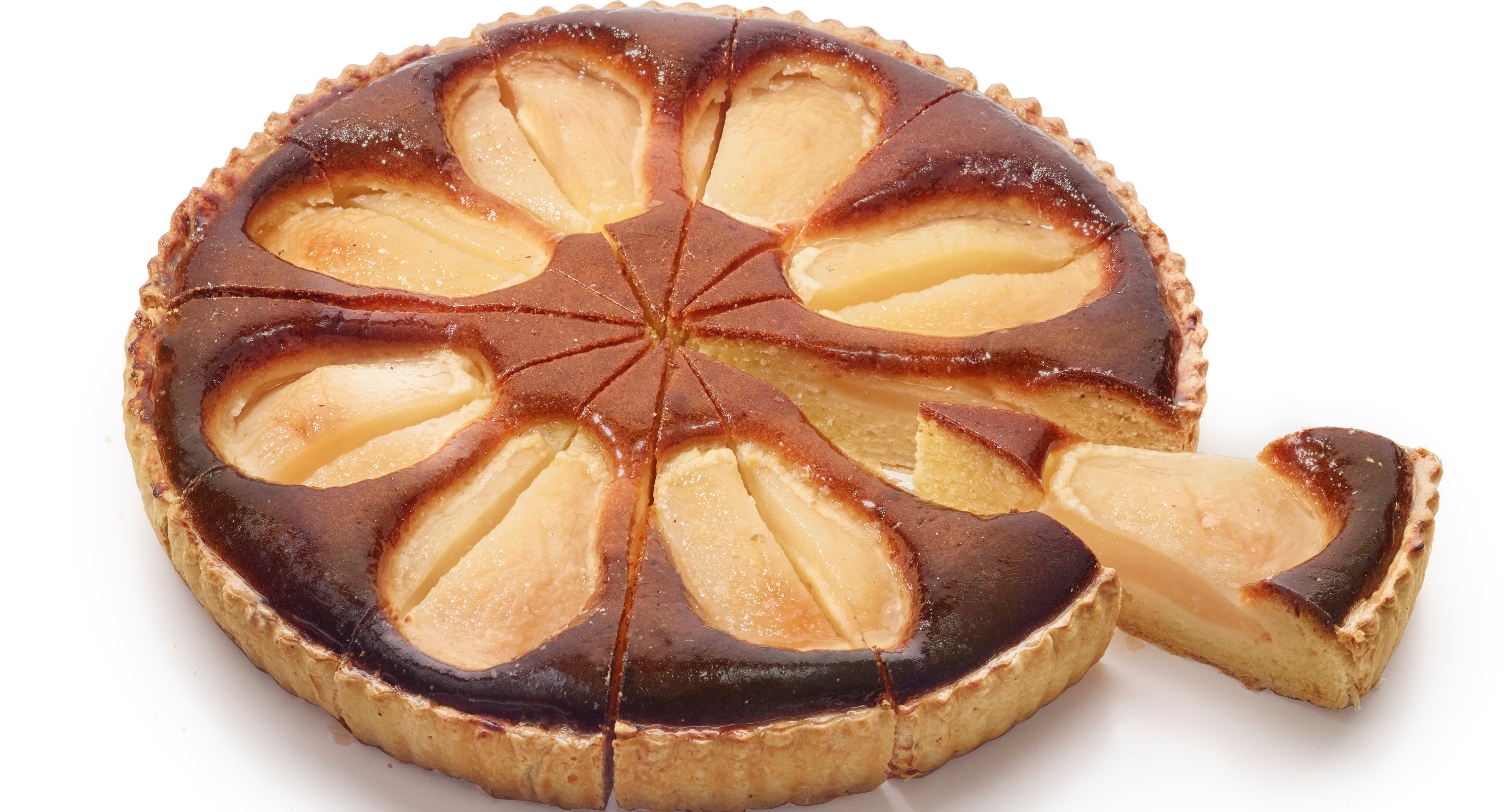 Tarte poire & amande frangipane