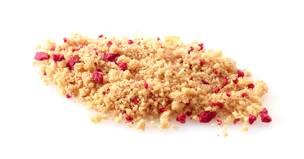 Crumble framboise yaourt