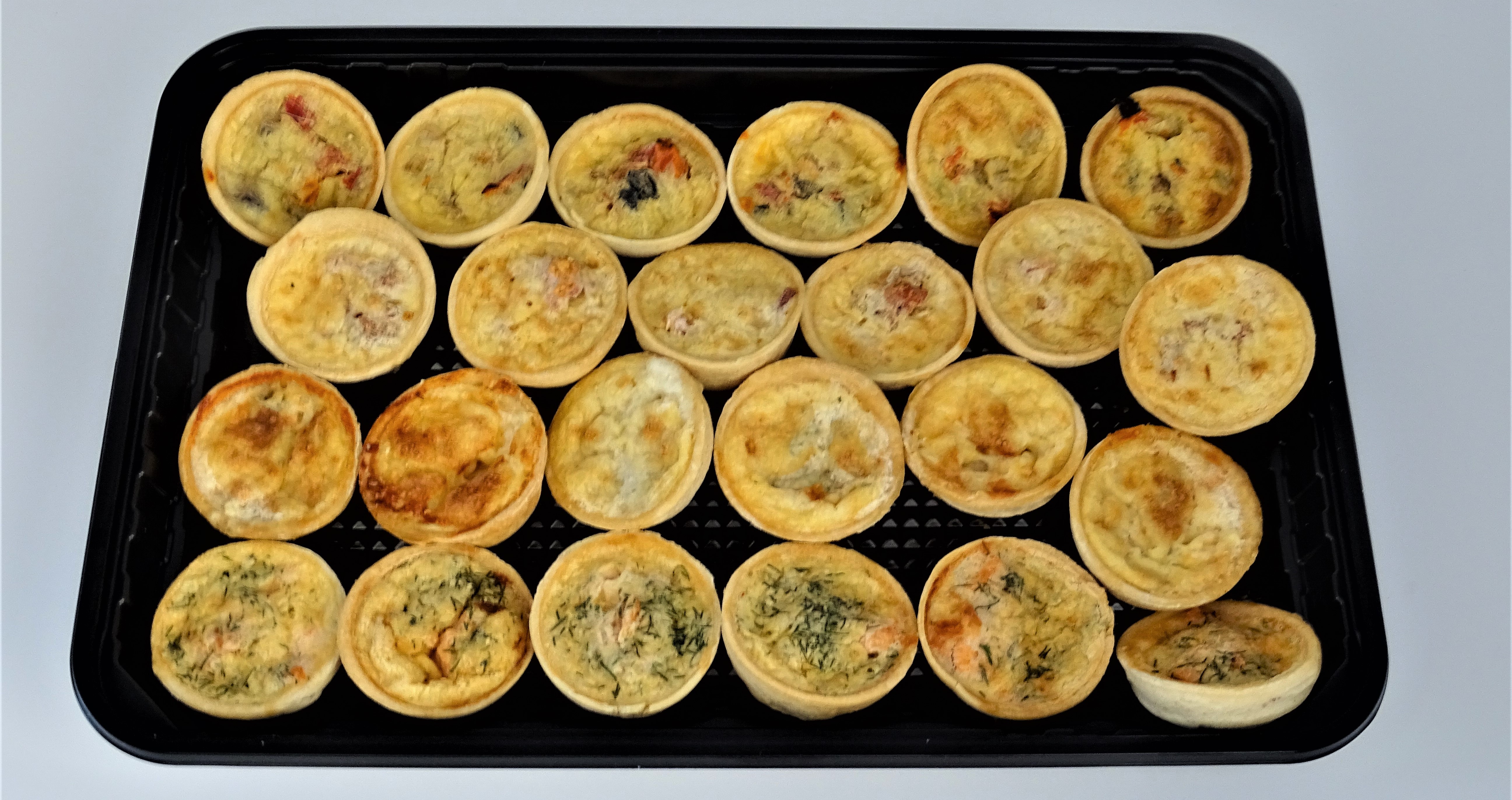 Assortiment mini quiches 