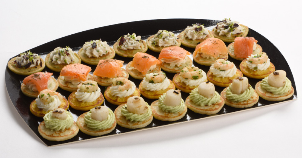 Mini blinis assortiment