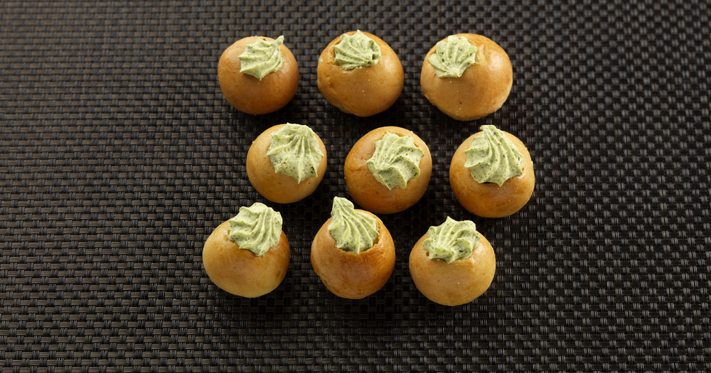 Mini brioches escargot