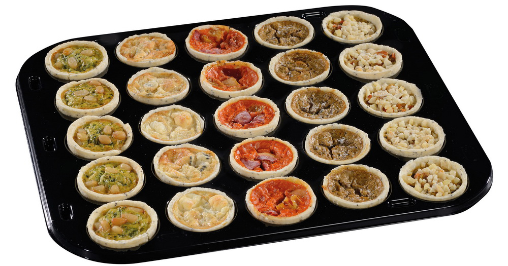 Vegetarische mini taartjes assortiment
