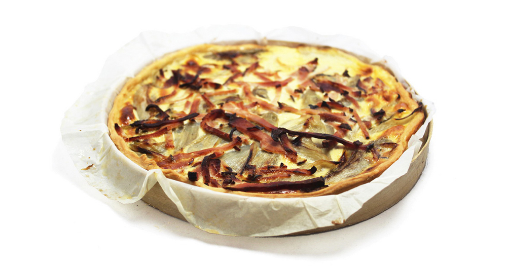 Quiche chicons et jambon